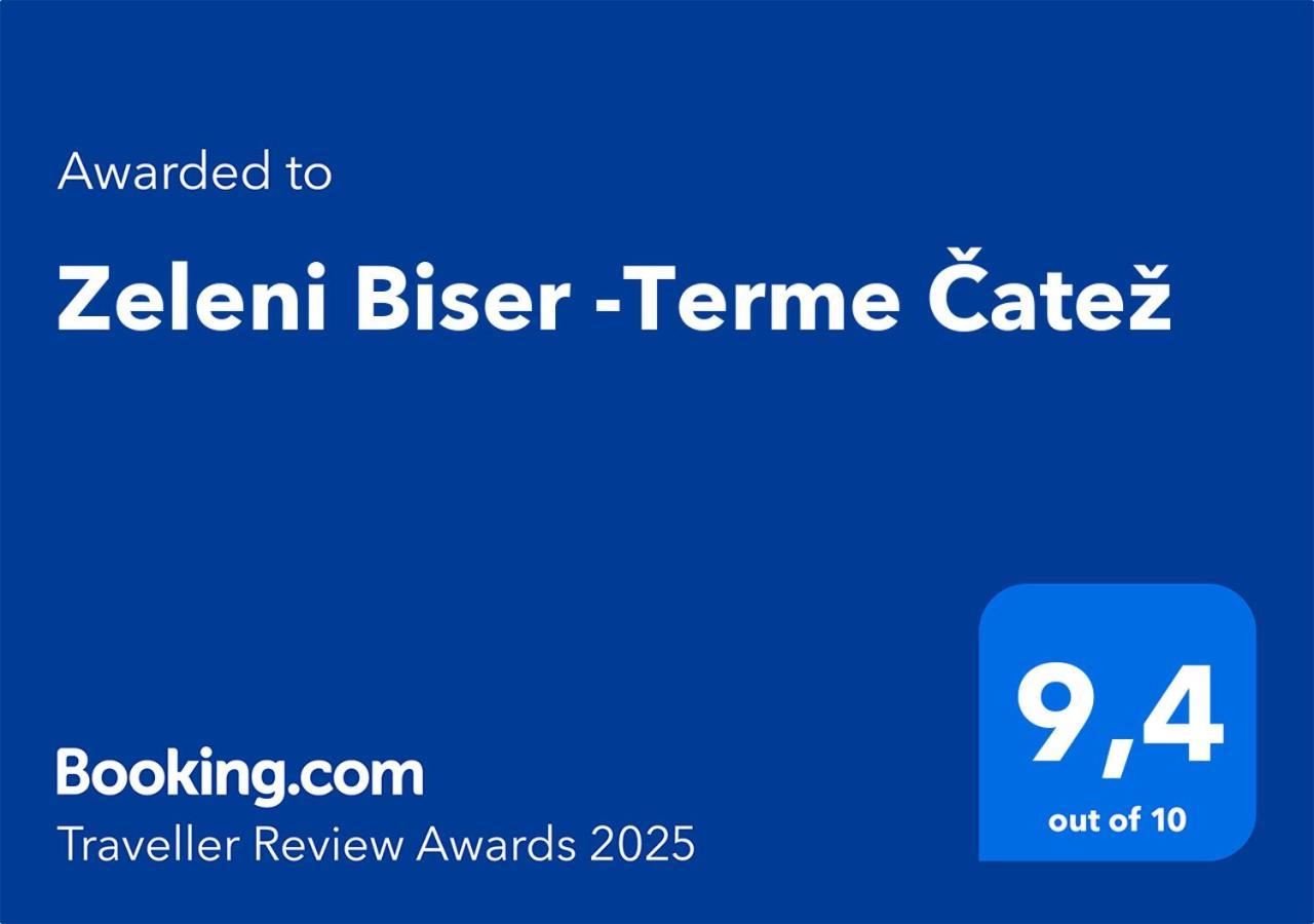Zeleni Biser -Terme Catez Catez ob Savi Exterior foto